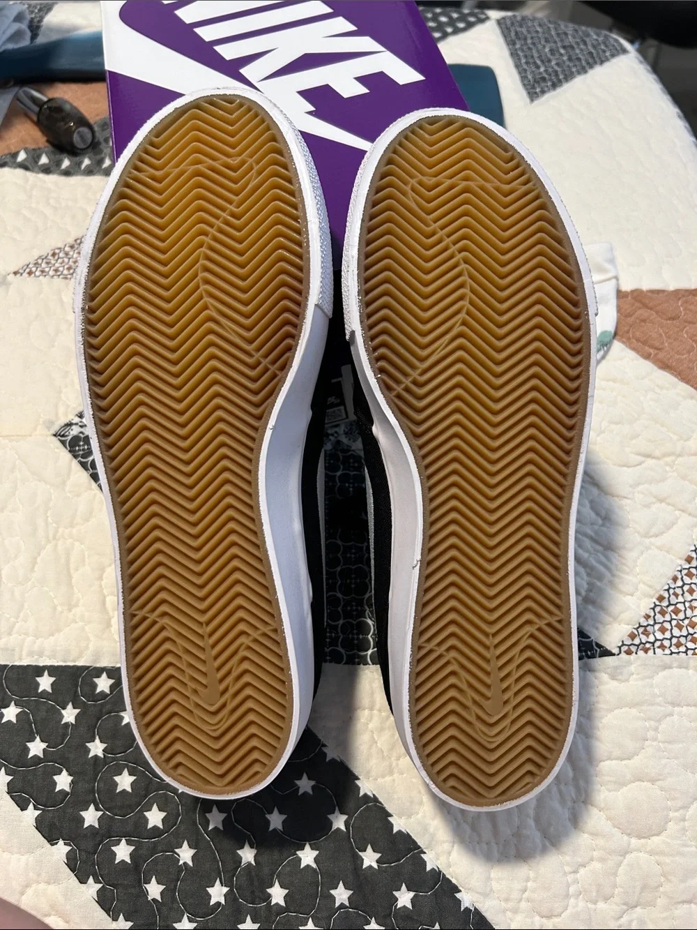 BRAND NEW Stefan Janoski black and white Nike SB Zoom Air Men’s size 7